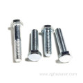 10.9 grade blue white zinc outer hexagon bolt DIN931